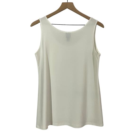 Ciara Sun Woo Mid-Length Tank - White - Small - Picture 2 of 9